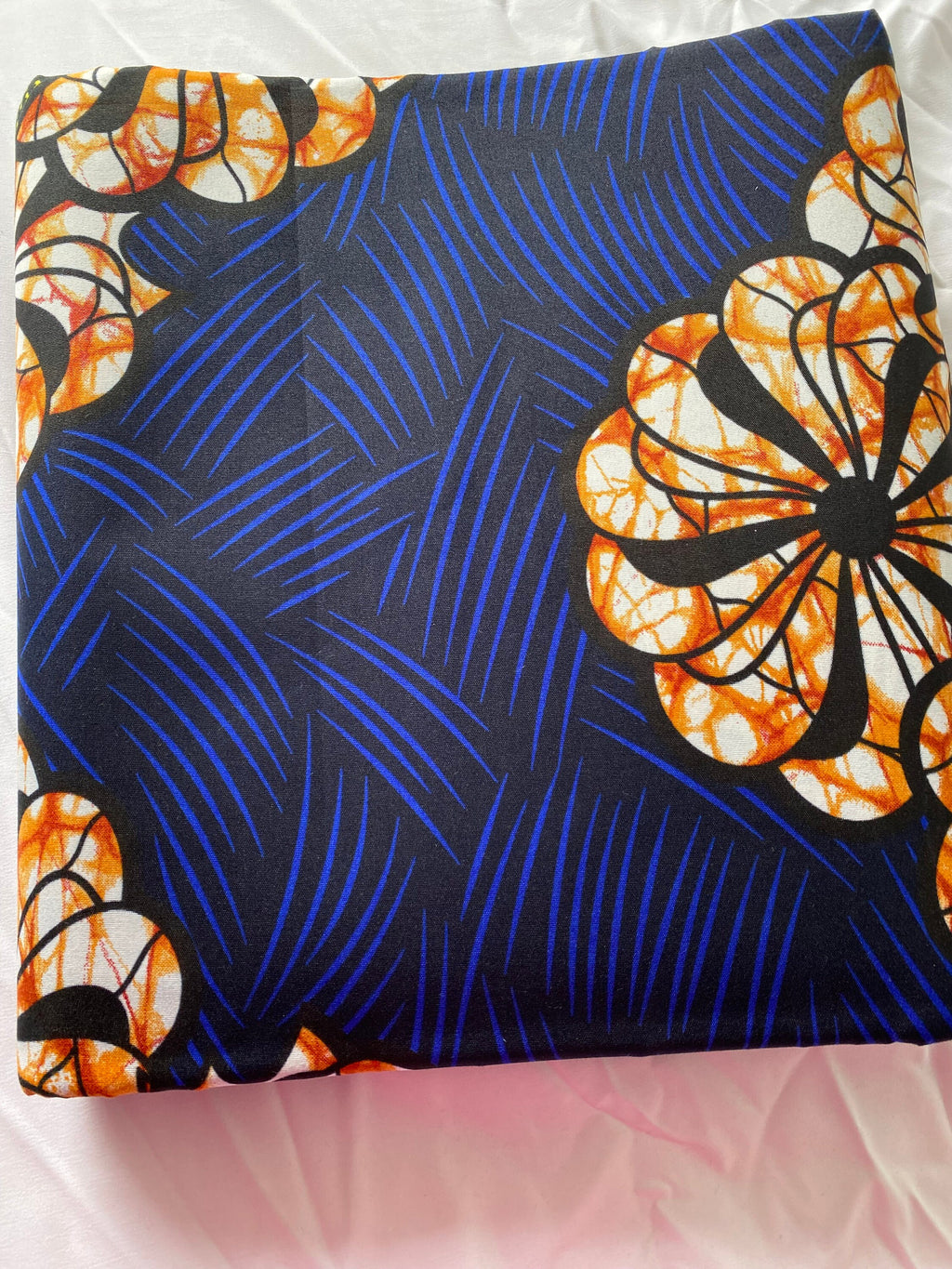 Polycotton African Fabric 6 Yards Soft Ankara Wax Print Material