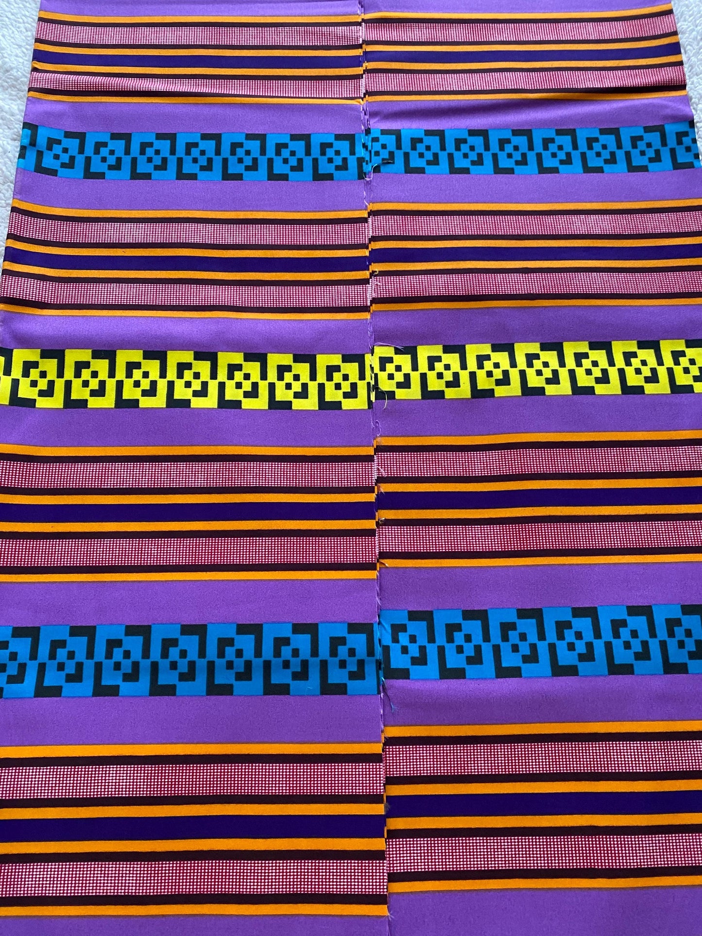 Polycotton African Fabric 6 Yards Soft Ankara Wax Print Material