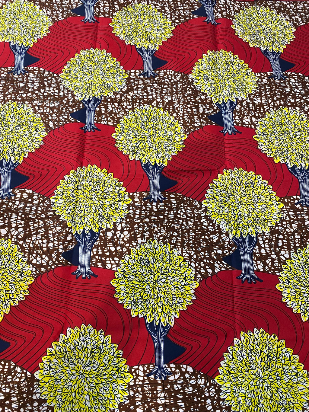 Ankara Fabric 6 Yards: Soft Polycotton African Print for Sewing & Crafts