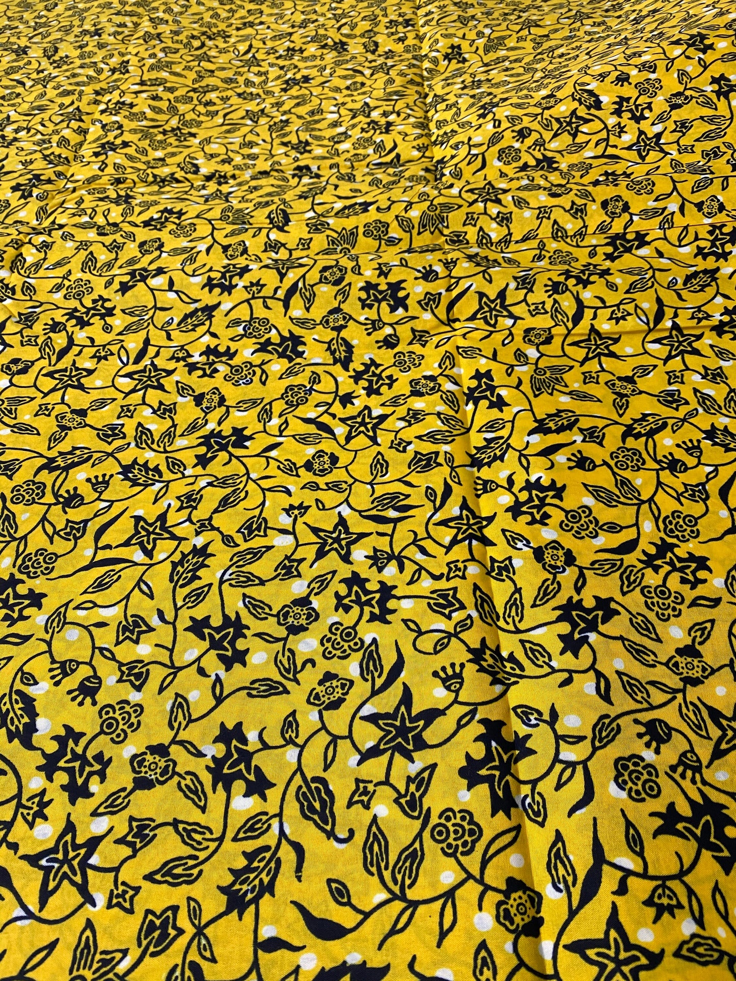 Polycotton African Fabric 6 Yards Soft Ankara Wax Print Material