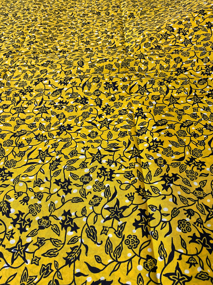 Polycotton African Fabric 6 Yards Soft Ankara Wax Print Material