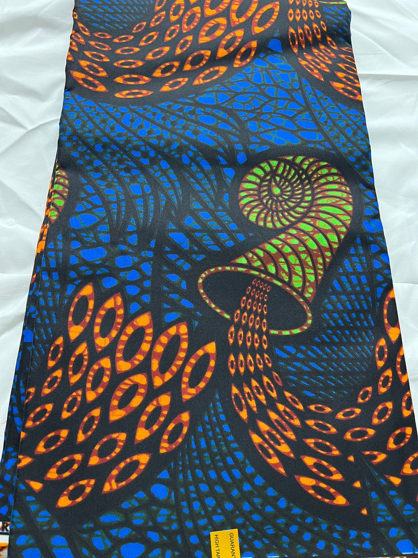 Polycotton African Fabric 6 Yards Soft Ankara Wax Print Material