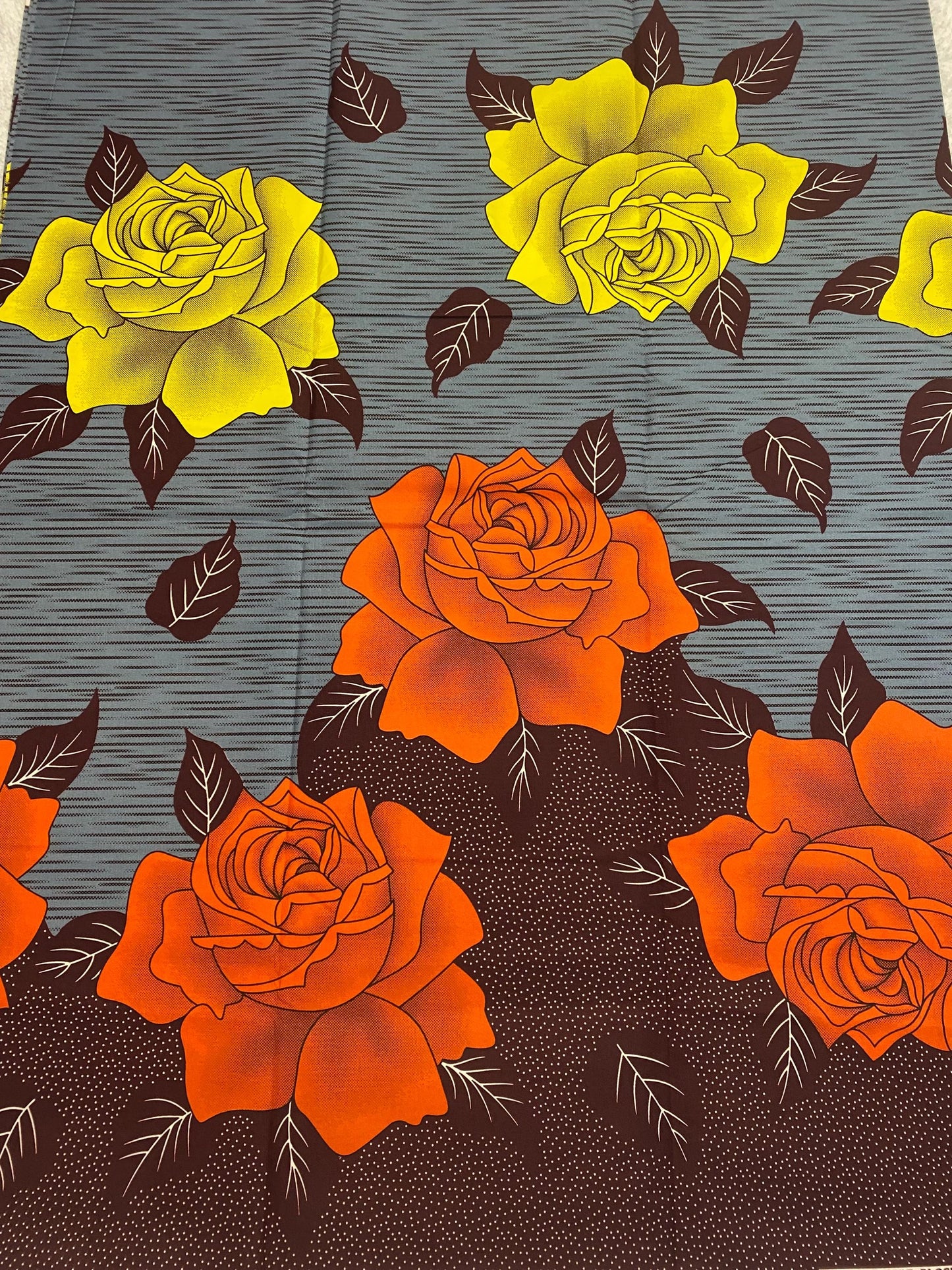 Polycotton African Fabric 6 Yards Soft Ankara Wax Print Material