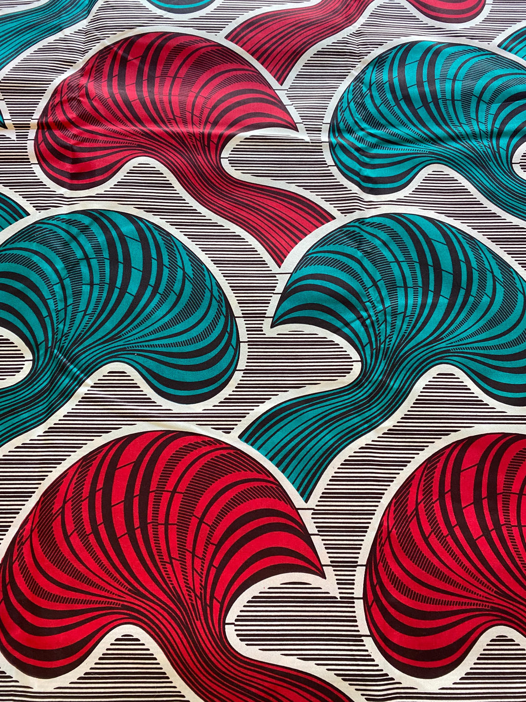 Ankara Fabric: Medium Weight African Print Polycotton, 6 Yards