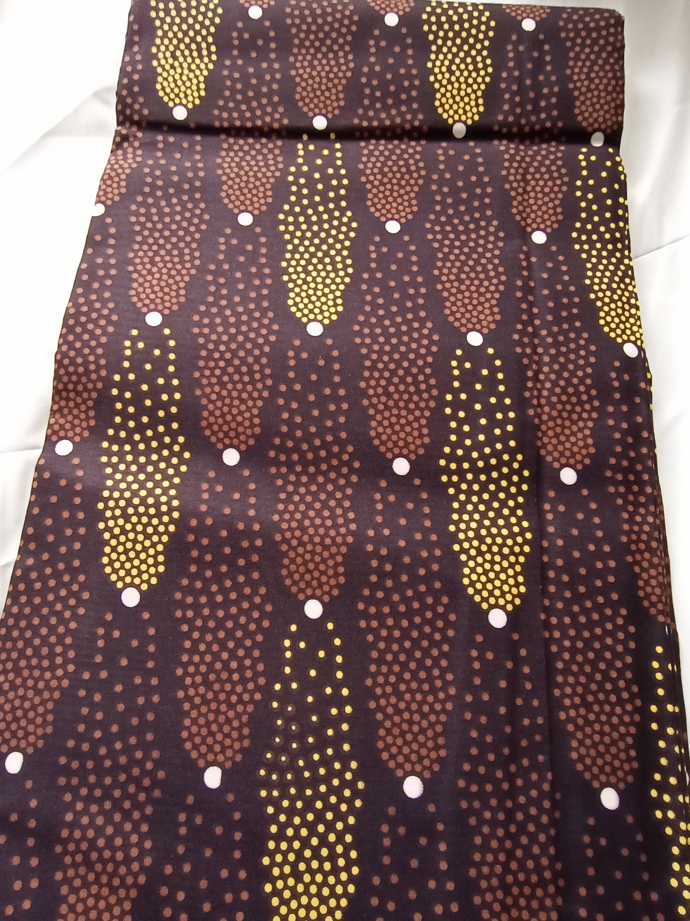 Ankara Fabric: Soft Polycotton African Print, 6 Yards