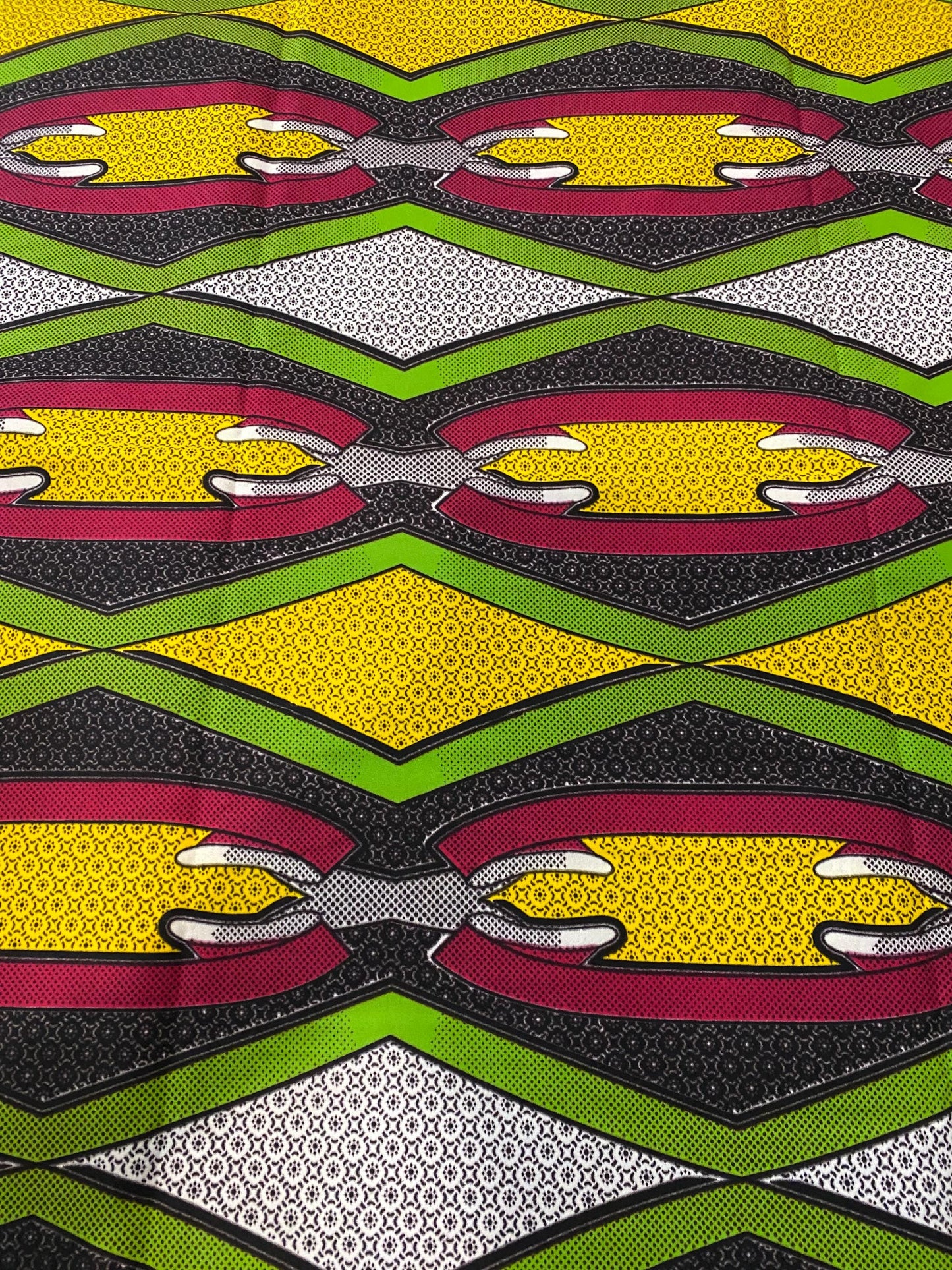 Polycotton African Fabric 6 Yards Soft Ankara Wax Print Material