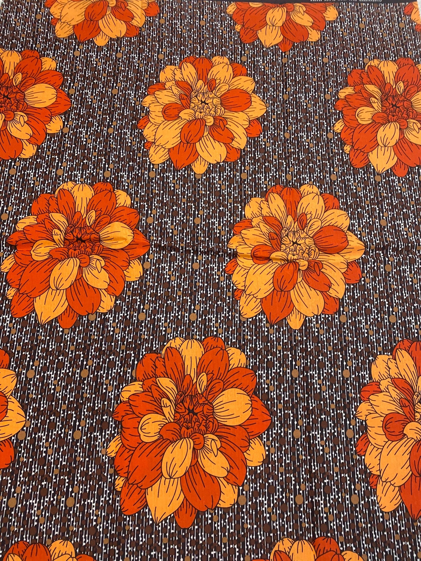 Polycotton African Fabric 6 Yards Soft Ankara Wax Print Material