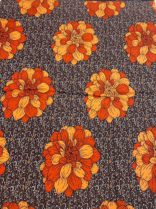 Polycotton African Fabric 6 Yards Soft Ankara Wax Print Material