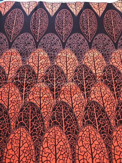 Polycotton African Fabric 6 Yards Soft Ankara Wax Print Material