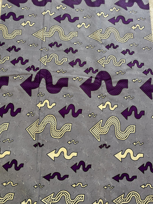 Polycotton African Fabric 6 Yards Soft Ankara Wax Print Material