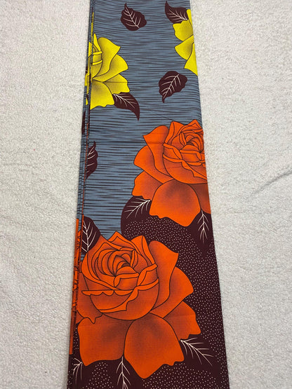 Polycotton African Fabric 6 Yards Soft Ankara Wax Print Material