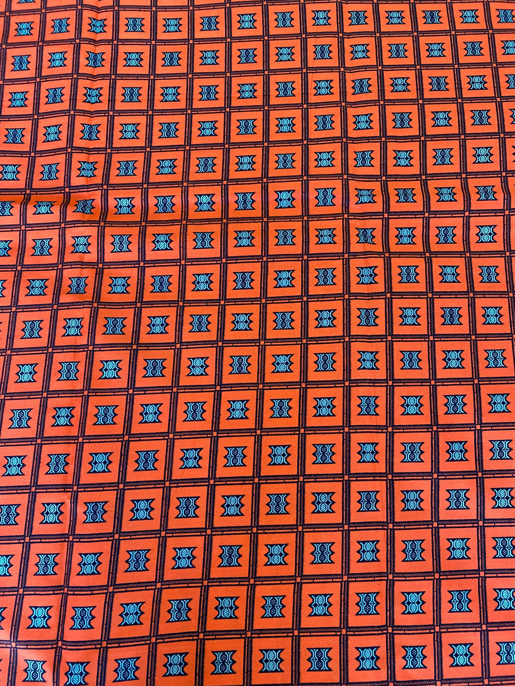 Polycotton African Fabric 6 Yards Soft Ankara Wax Print Material