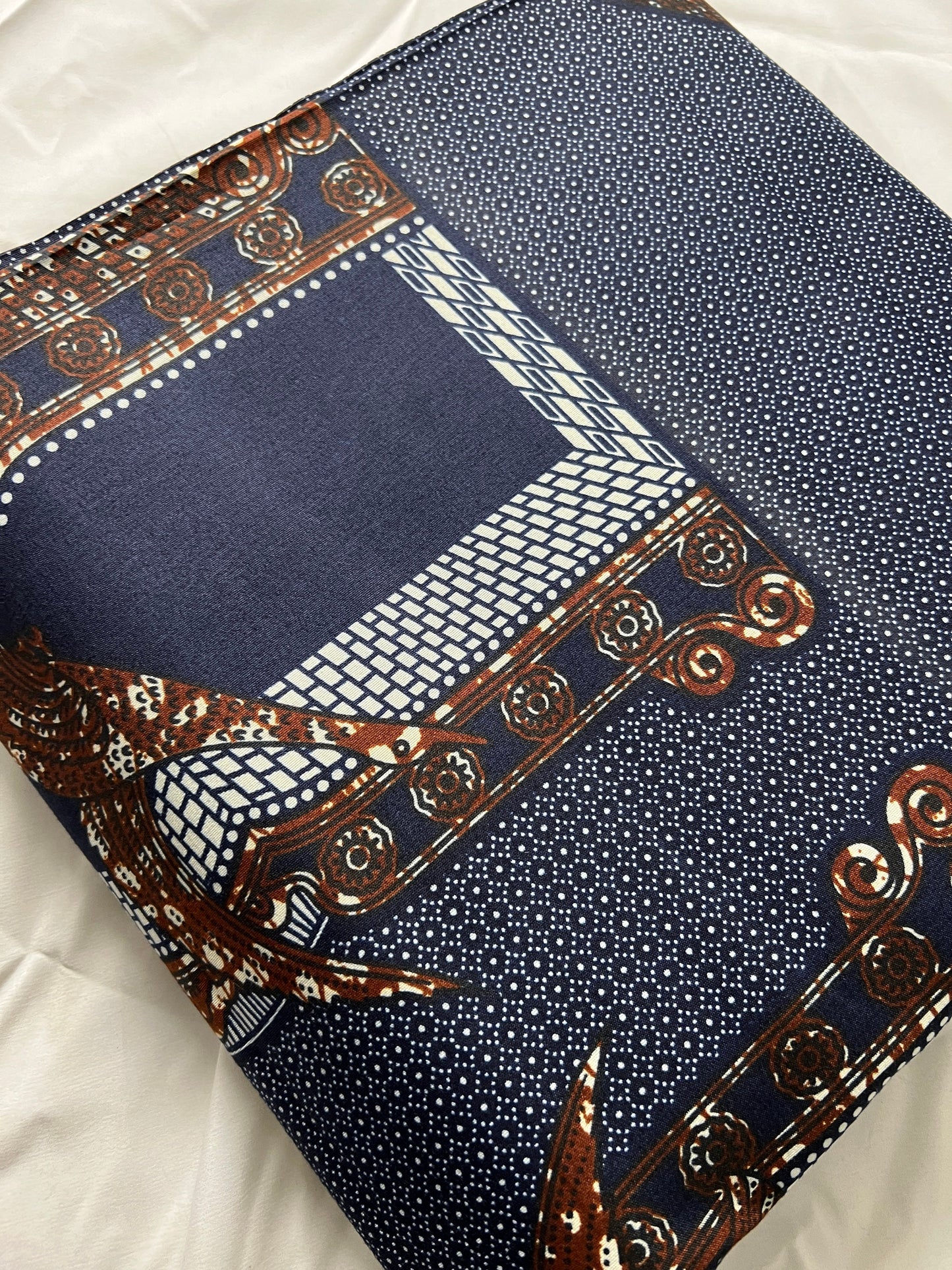 Polycotton African Fabric 6 Yards Soft Ankara Wax Print Material