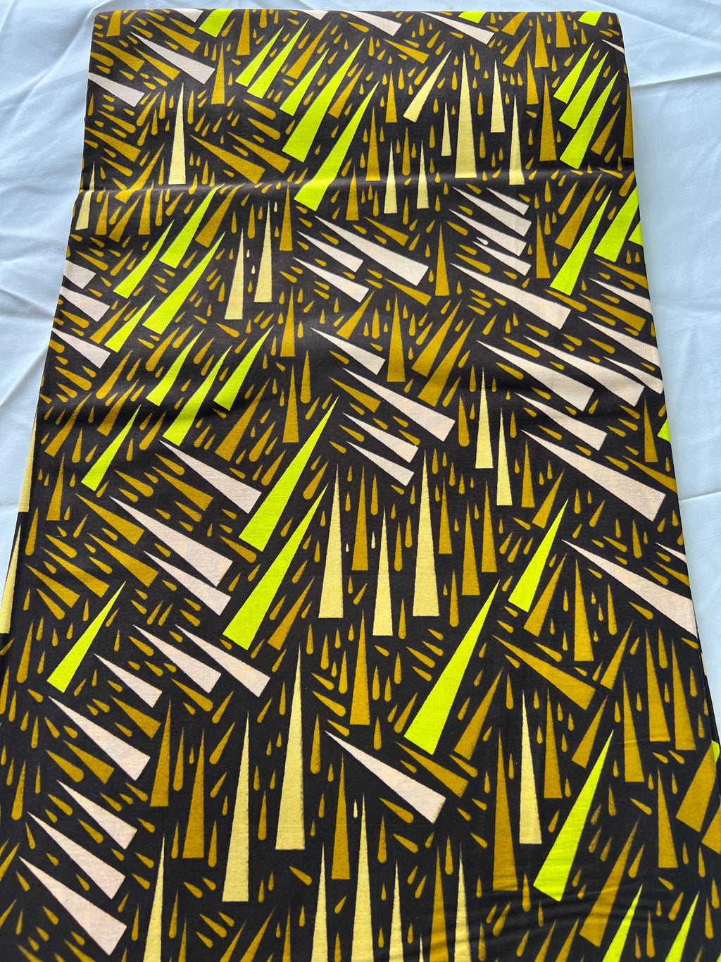 Bold Ankara African Print Fabric: 6 Yards 100% Cotton Wax Print