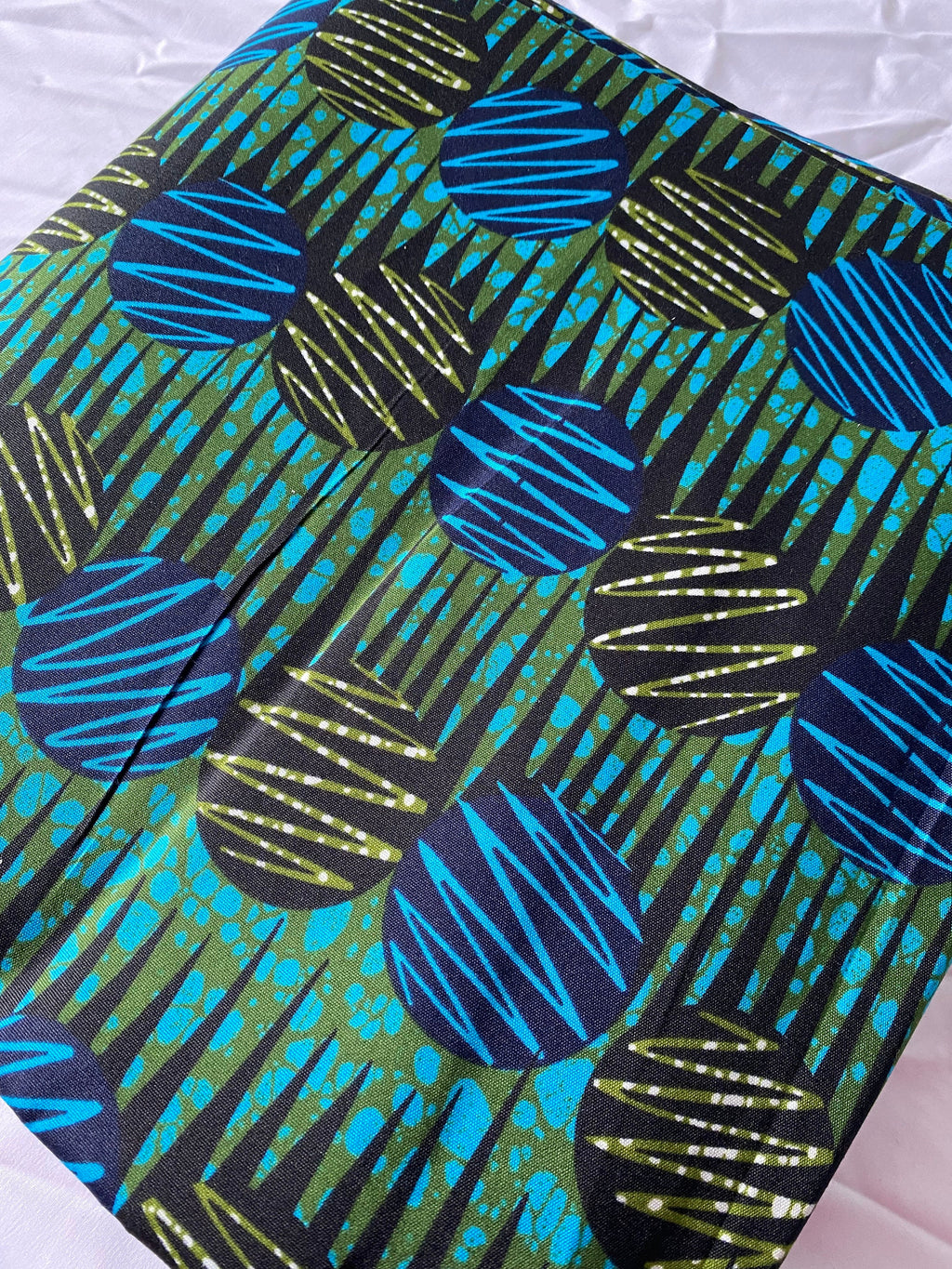 Polycotton African Fabric 6 Yards Soft Ankara Wax Print Material