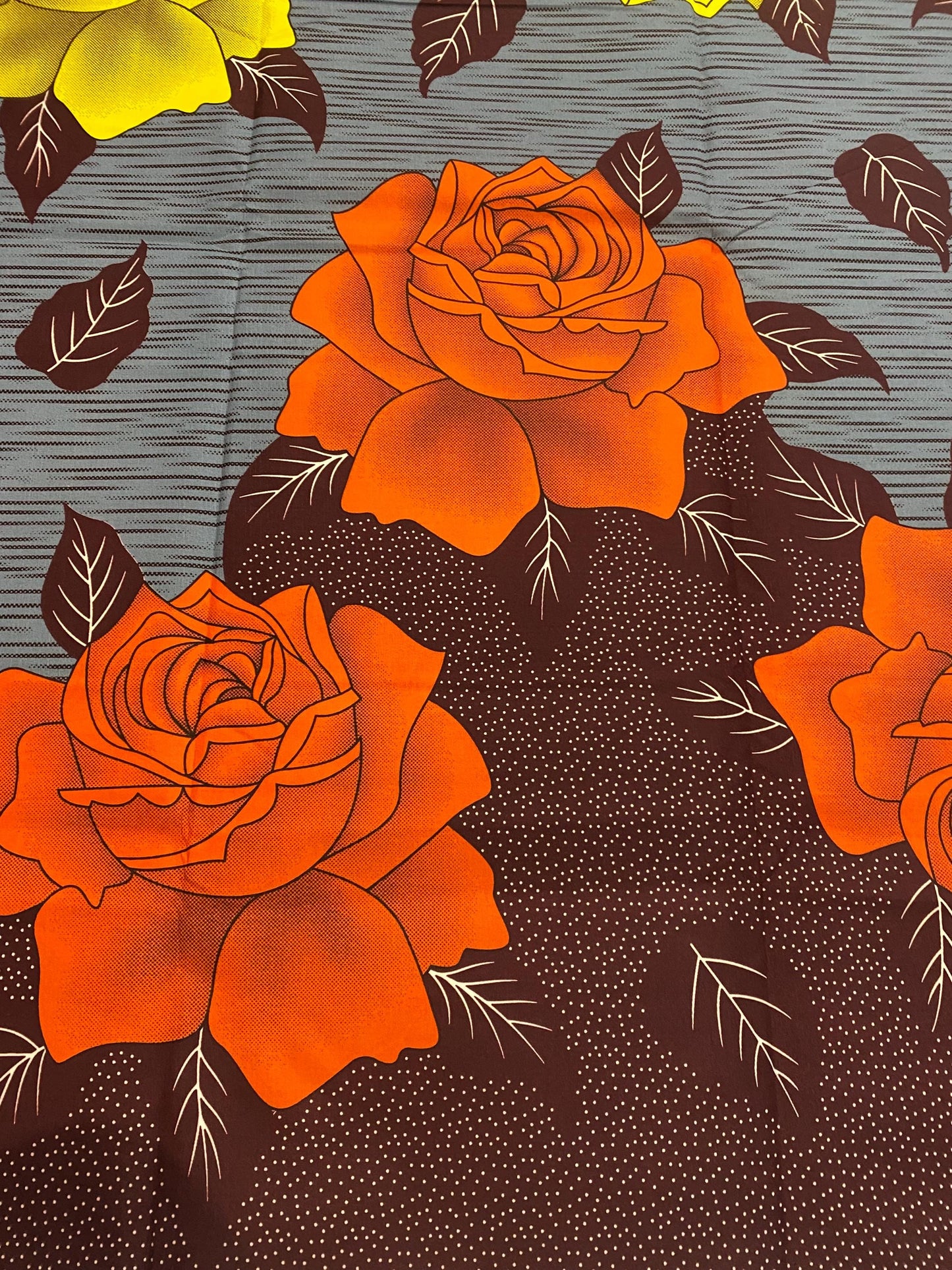 Polycotton African Fabric 6 Yards Soft Ankara Wax Print Material