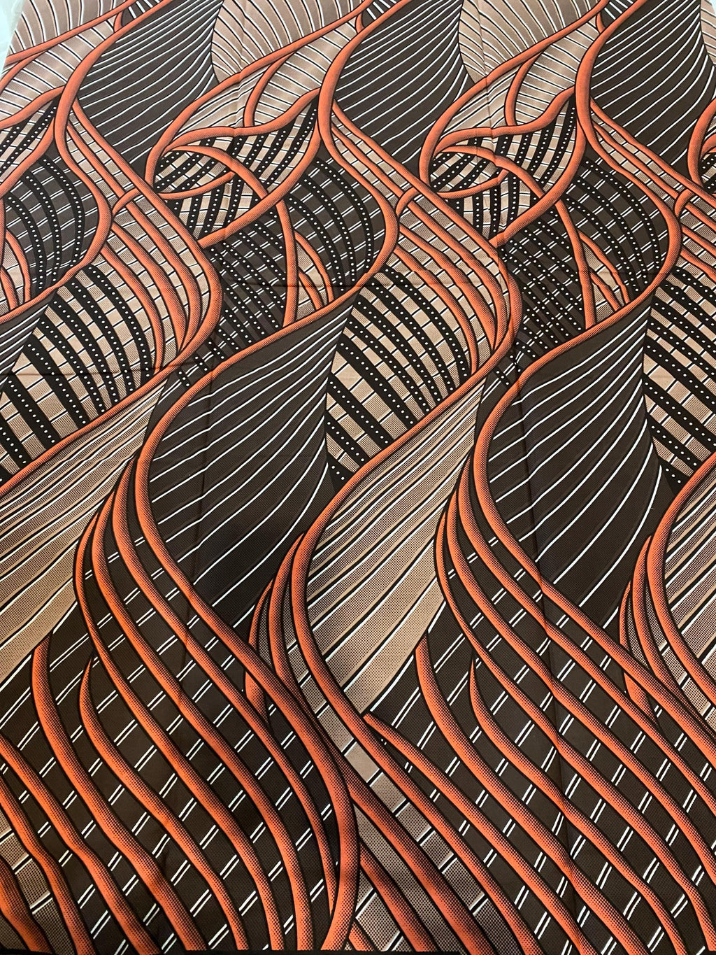 6 Yards 100% Cotton Ankara Wax Print Fabric African Print for Dressmaking, Quilting & Home Décor