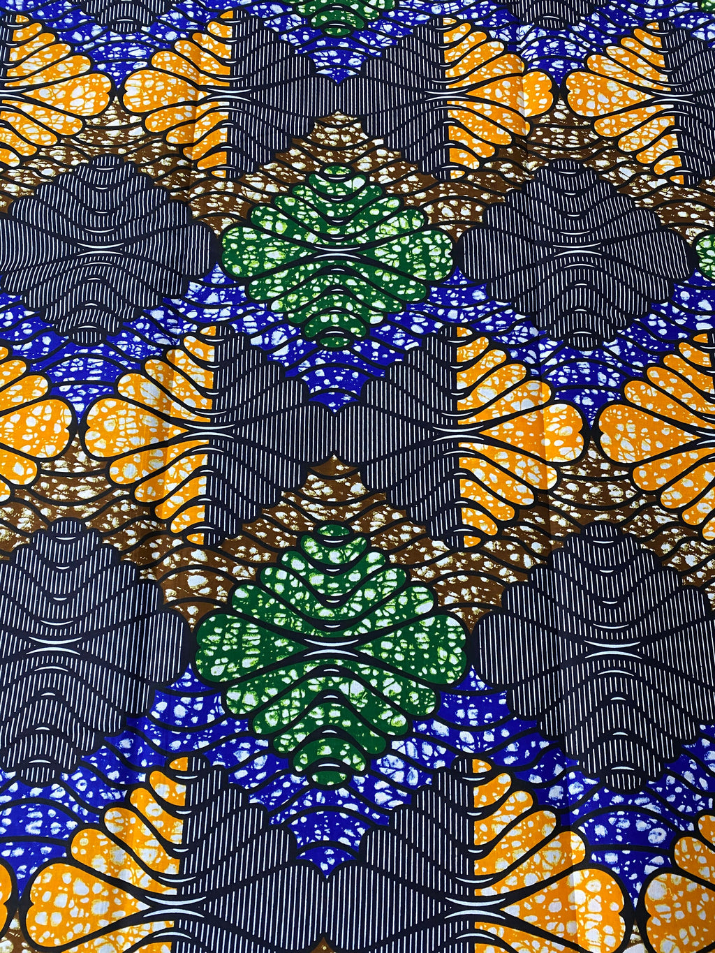 6 Yards 100% Cotton Ankara Wax Print Fabric African Print for Dressmaking, Quilting & Home Décor