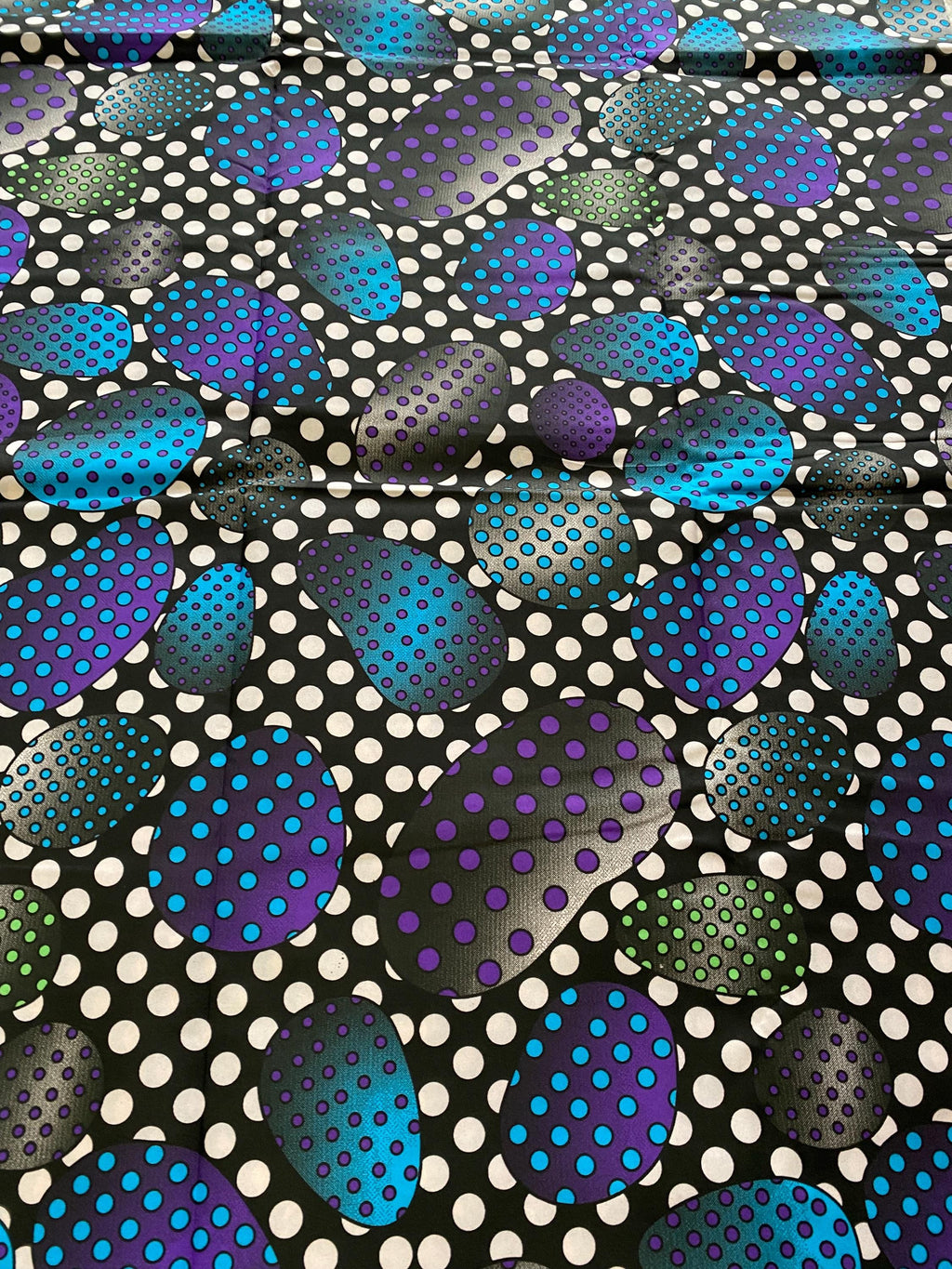 Polycotton African Fabric 6 Yards Soft Ankara Wax Print Material