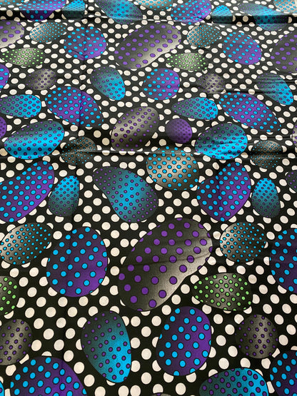 Polycotton African Fabric 6 Yards Soft Ankara Wax Print Material