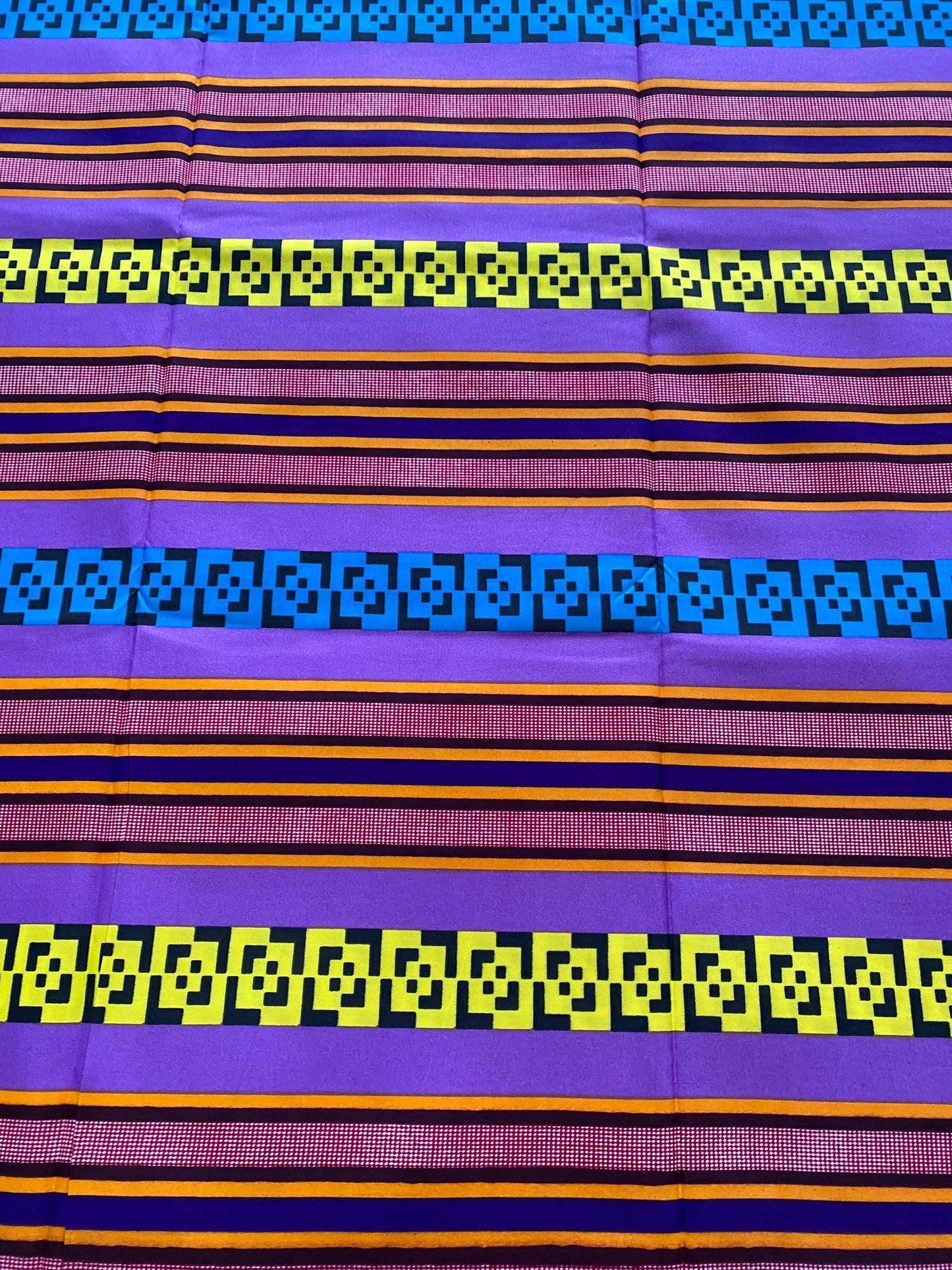 Polycotton African Fabric 6 Yards Soft Ankara Wax Print Material