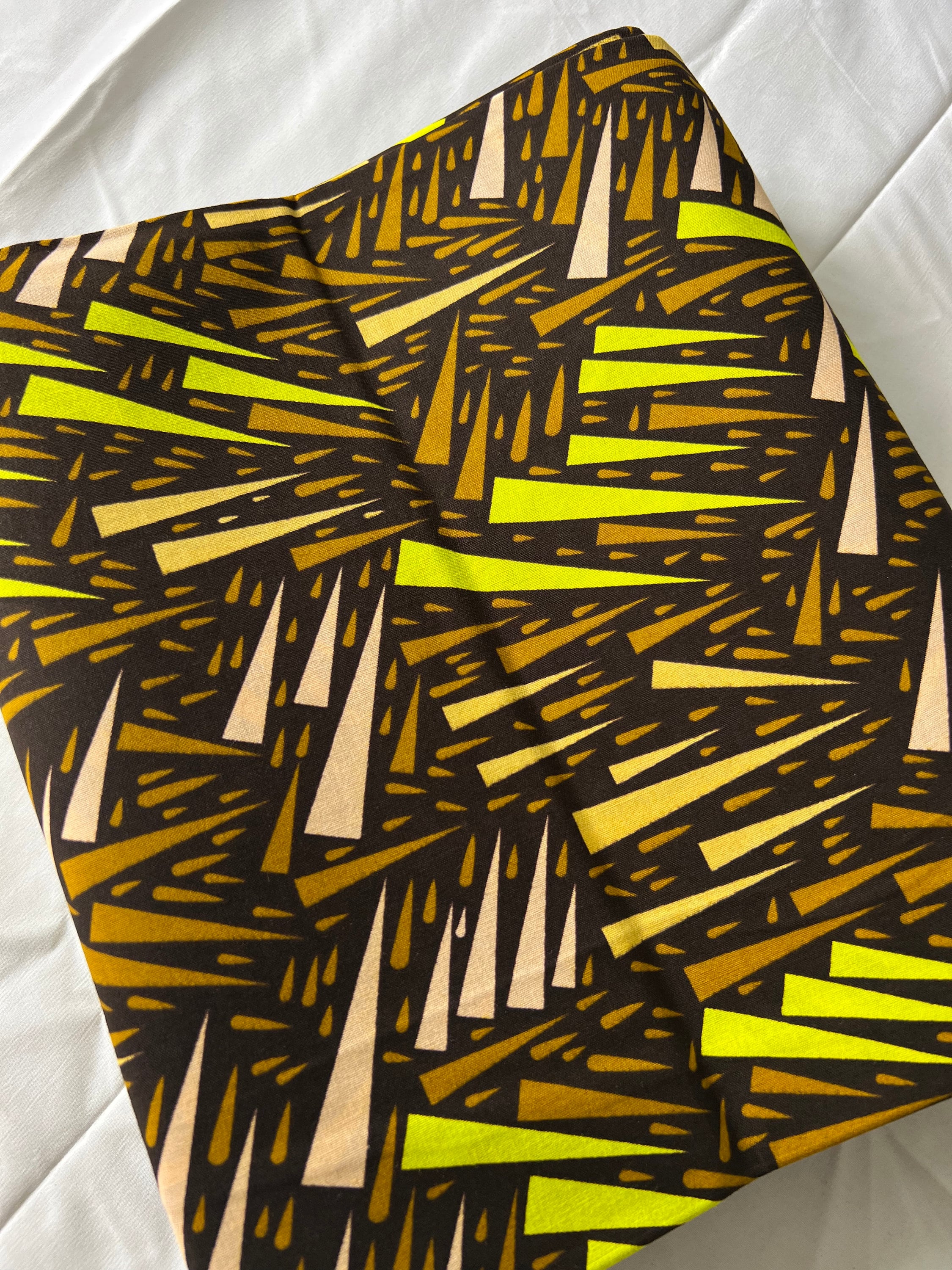 Bold Ankara African Print Fabric: 6 Yards 100% Cotton Wax Print