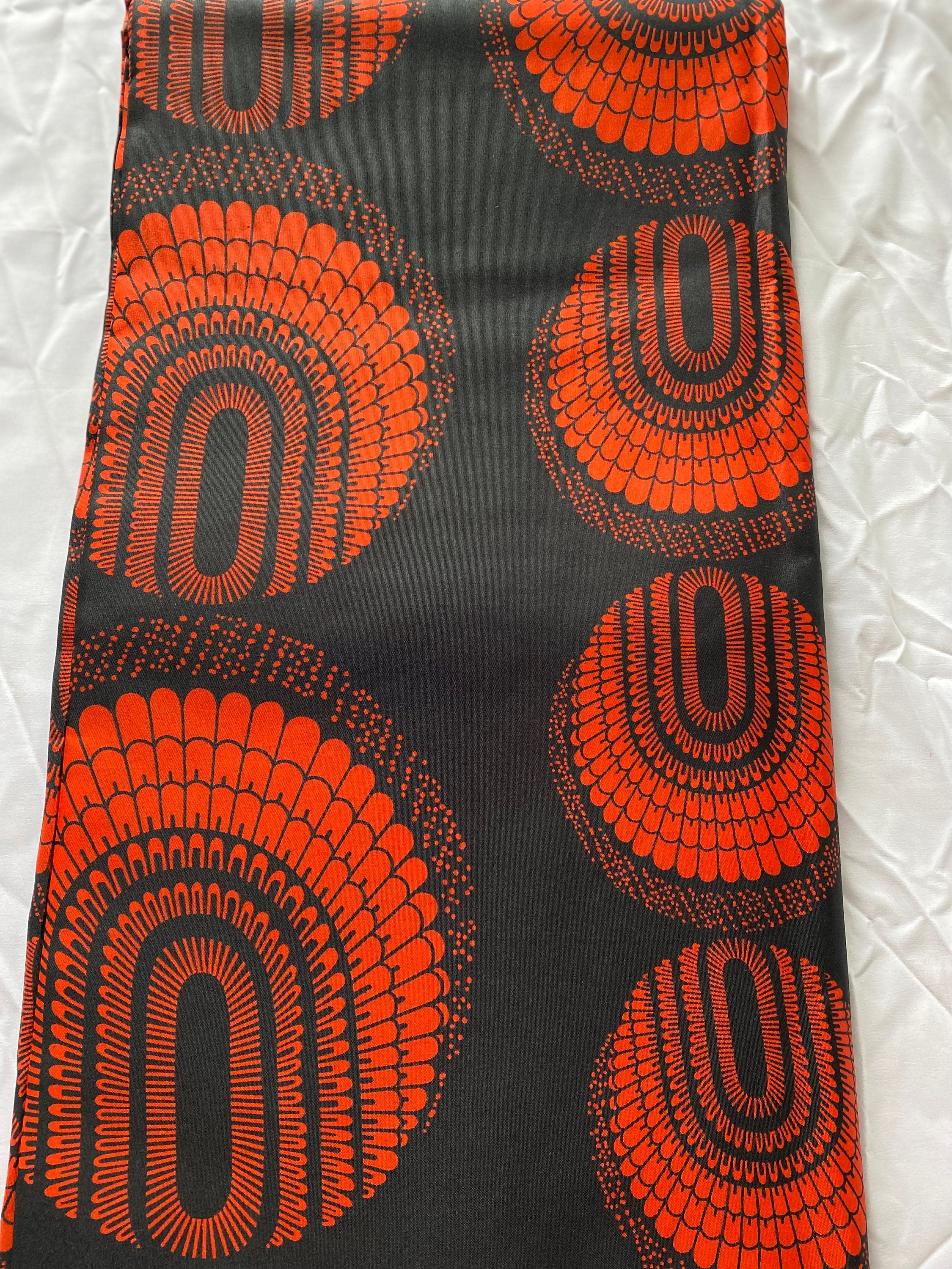 Polycotton African Fabric 6 Yards Soft Ankara Wax Print Material