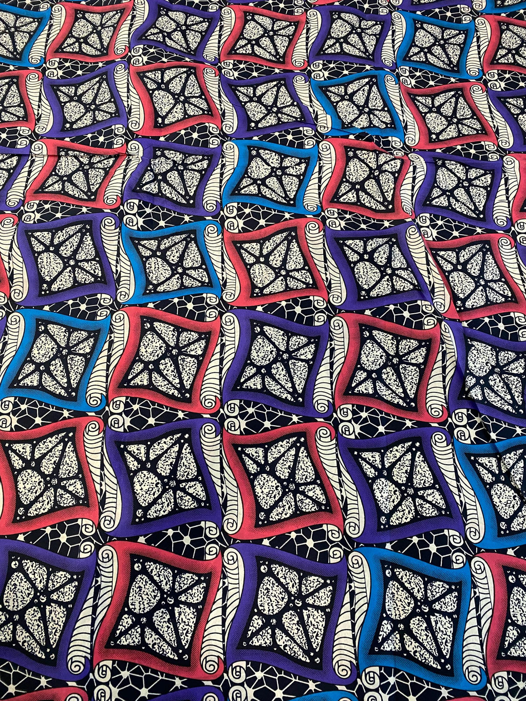 Polycotton African Fabric 6 Yards Soft Ankara Wax Print Material