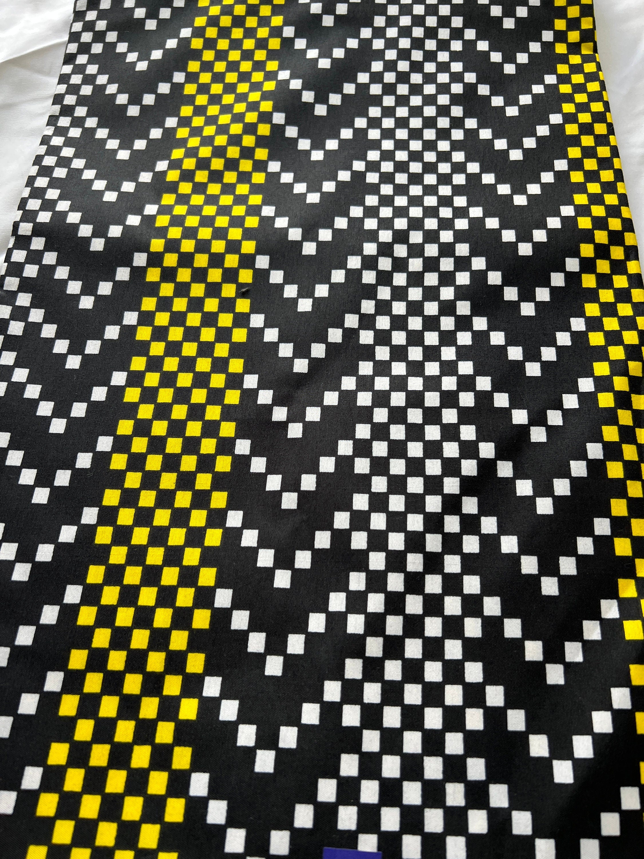 Polycotton African Fabric 6 Yards Soft Ankara Wax Print Material