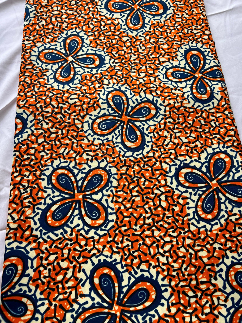 Polycotton African Fabric 6 Yards Soft Ankara Wax Print Material