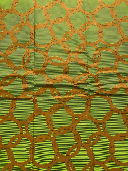 Polycotton African Fabric 6 Yards Soft Ankara Wax Print Material