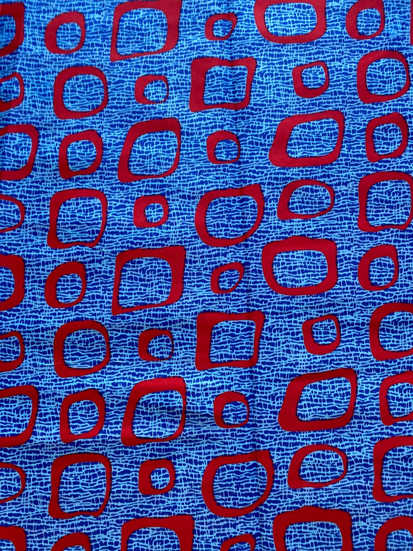 Polycotton African Fabric 6 Yards Soft Ankara Wax Print Material