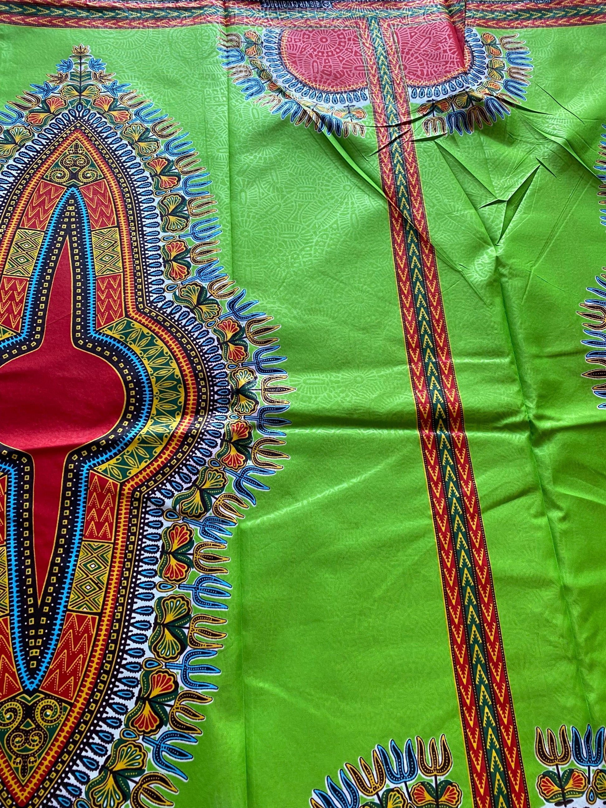 Ankara Wax Fabric Print - Daviva Dashiki Angelina African Cotton, 6 Yards