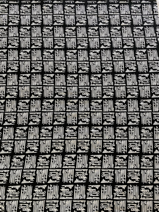 100% Cotton African Wax Fabric Image