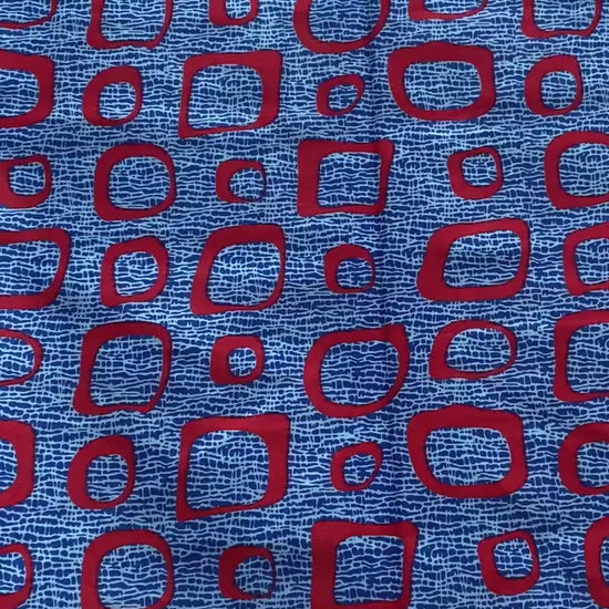 Polycotton African Fabric 6 Yards Soft Ankara Wax Print Material